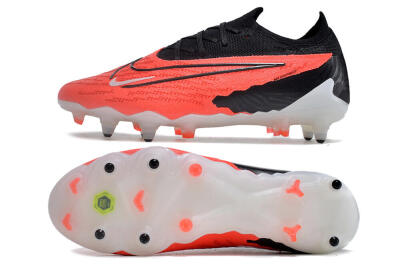 Nike Phantom GX Elite Link Pro SG Low-Tops Football Boots - Red/White/Black