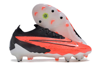 Nike Phantom GX Elite Link Pro SG Low-Tops Football Boots - Red/White/Black