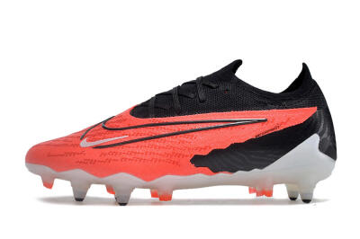 Nike Phantom GX Elite Link Pro SG Low-Tops Football Boots - Red/White/Black