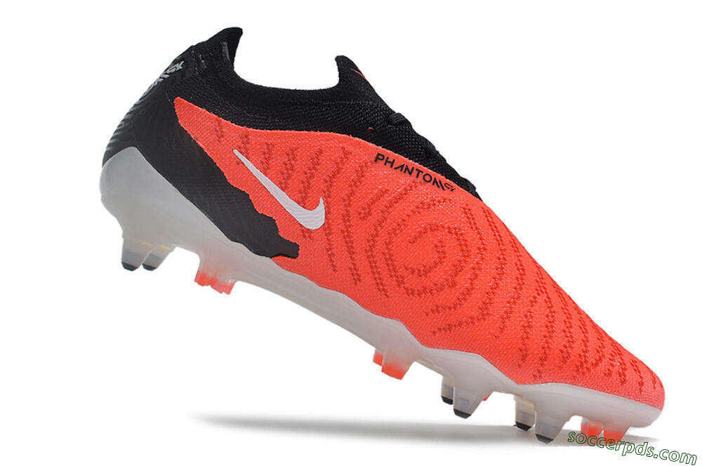 Nike Phantom GX Elite Link Pro SG Low-Tops Football Boots - Red/White/Black 4