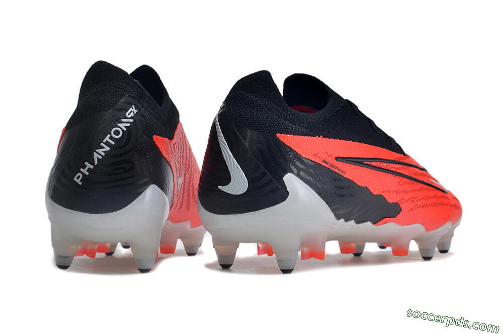 Nike Phantom GX Elite Link Pro SG Low-Tops Football Boots - Red/White/Black 6