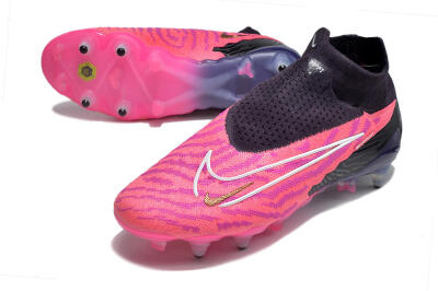 Nike Phantom GX Elite Link Pro SG High-Tops Football Boots - Pink/White/Black