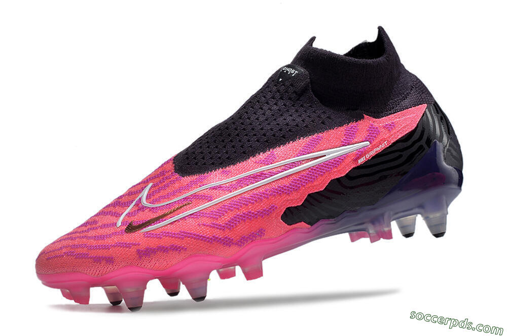 Nike Phantom GX Elite Link Pro SG High-Tops Football Boots - Pink/White/Black 5