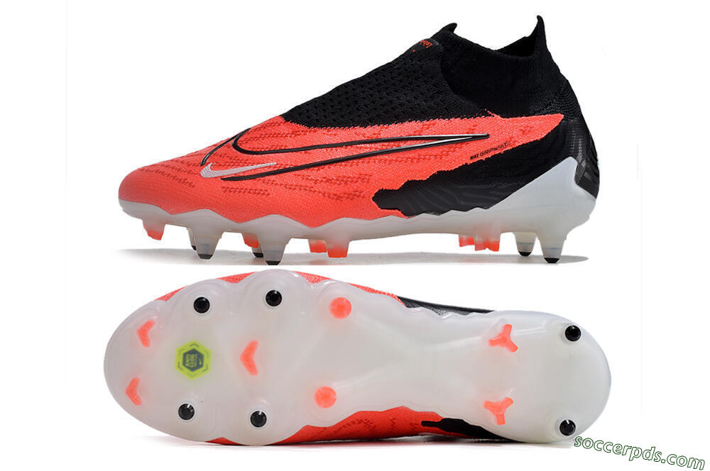 Nike Phantom GX Elite DF Link SG High-Tops Football Boots - Red/White/Black 0
