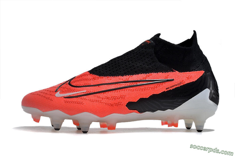 Nike Phantom GX Elite DF Link SG High-Tops Football Boots - Red/White/Black 2