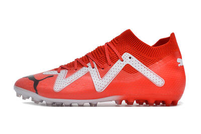 Puma Future Ultimate MG Low-Tops Football Boots - Red/White/Black