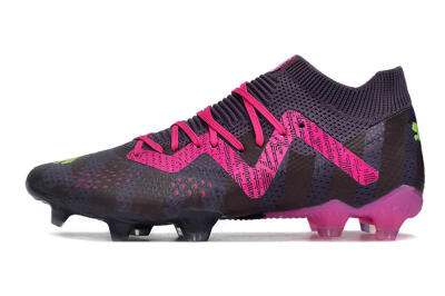 Puma Future Ultimate FG Low-Tops Football Boots - Purple/Pink/Green