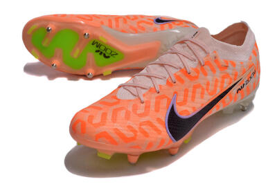 Nike Air Zoom Mercurial Vapor 15 Elite SG Low-Tops Football Boots - Orange/Pink/Black/Purple