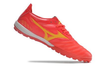 Mizuno Morelia Neo 3 Pro TF Low-Tops Football Shoes - Red/Yellow/White