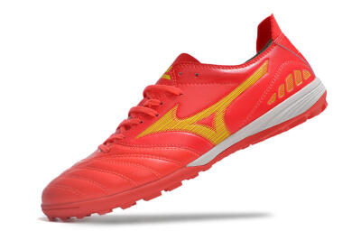 Mizuno Morelia Neo 3 Pro TF Low-Tops Football Shoes - Red/Yellow/White