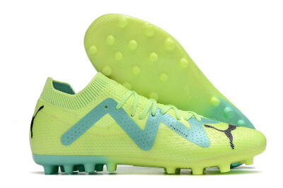 Puma Future Ultimate MG Low-Tops Football Boots - Yellow/Blue