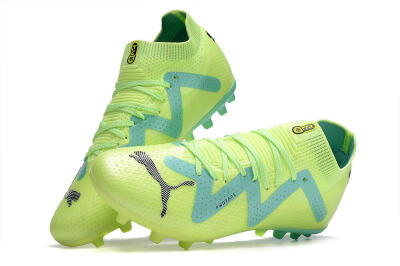 Puma Future Ultimate MG Low-Tops Football Boots - Yellow/Blue