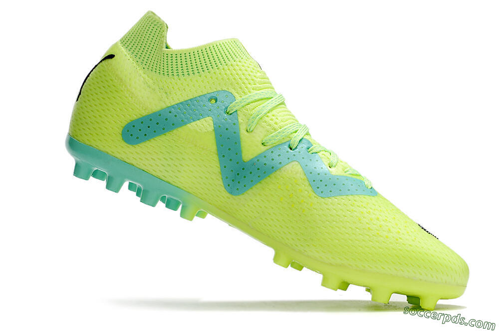 Puma Future Ultimate MG Low-Tops Football Boots - Yellow/Blue 7