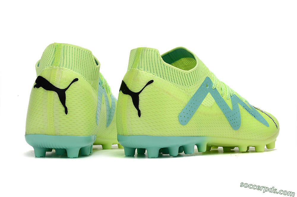 Puma Future Ultimate MG Low-Tops Football Boots - Yellow/Blue 9