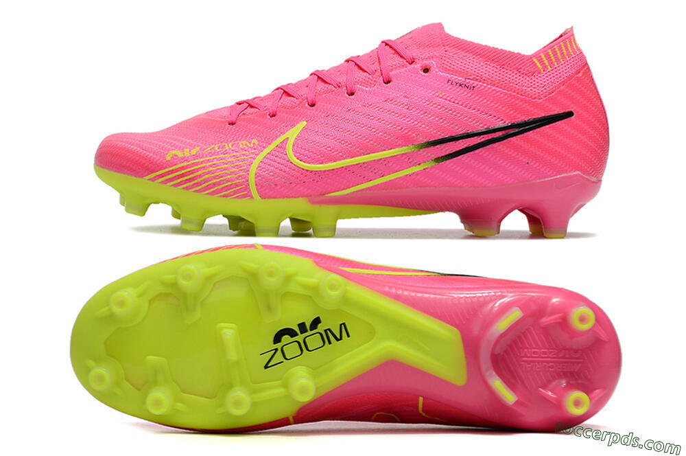 Nike Air Zoom Mercurial Vapor 15 Elite FG Low-Tops Football Boots - Red/Yellow/Black 0