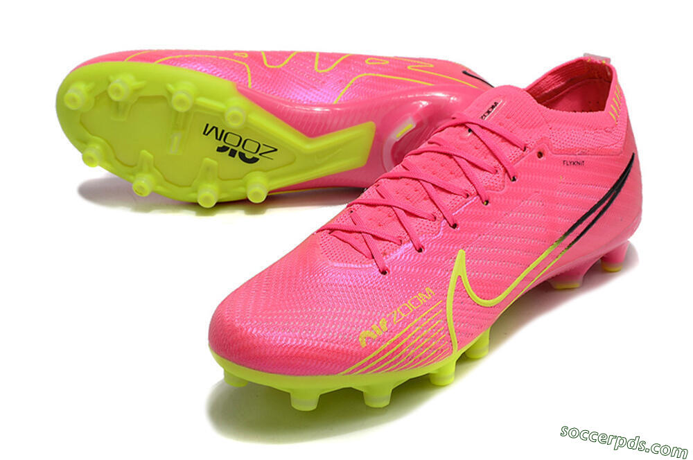 Nike Air Zoom Mercurial Vapor 15 Elite FG Low-Tops Football Boots - Red/Yellow/Black 3