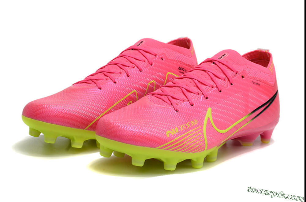 Nike Air Zoom Mercurial Vapor 15 Elite FG Low-Tops Football Boots - Red/Yellow/Black 5