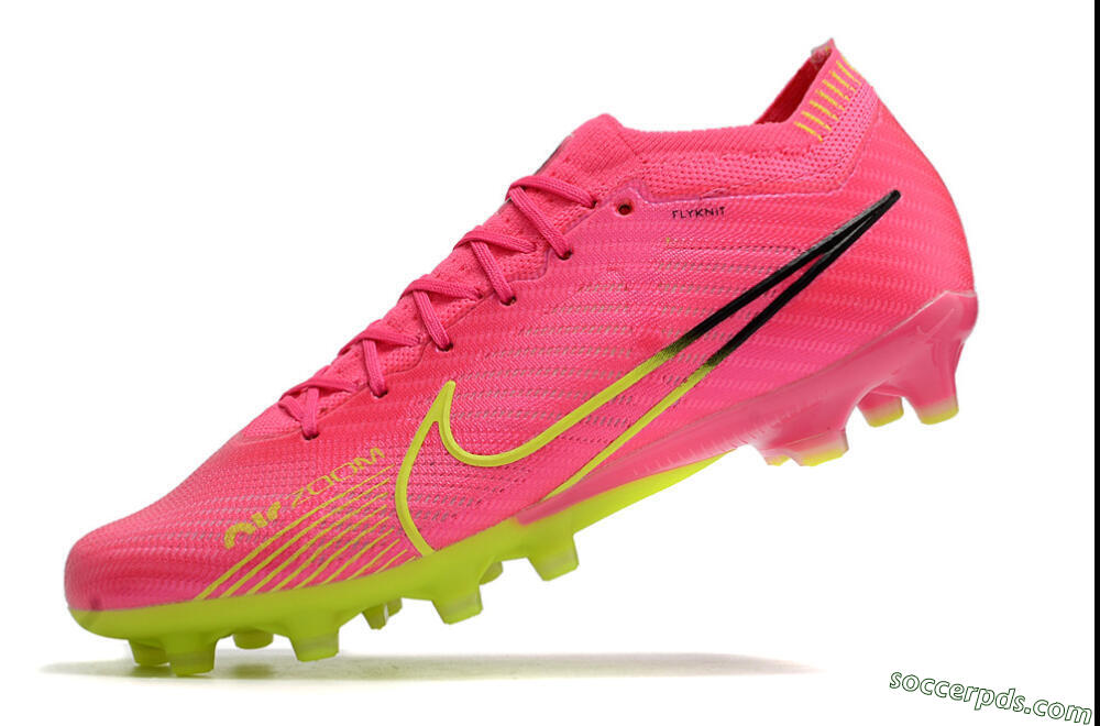 Nike Air Zoom Mercurial Vapor 15 Elite FG Low-Tops Football Boots - Red/Yellow/Black 8