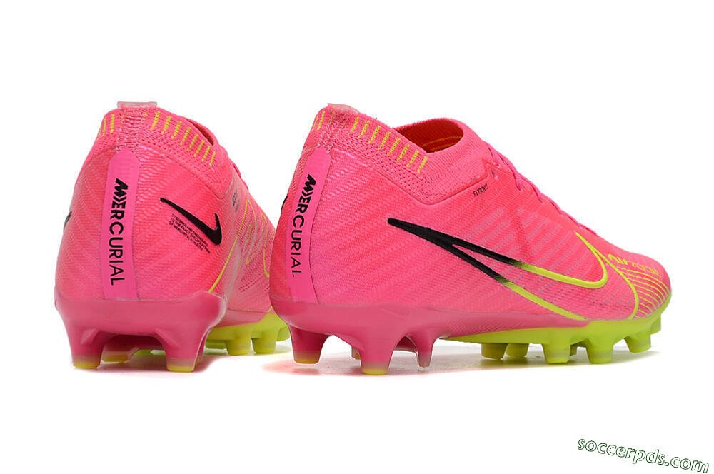 Nike Air Zoom Mercurial Vapor 15 Elite FG Low-Tops Football Boots - Red/Yellow/Black 9