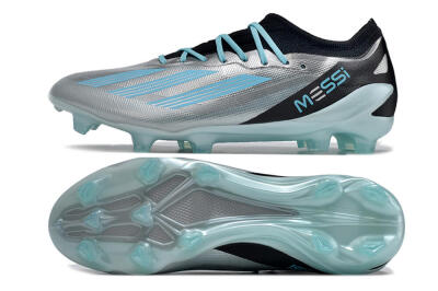 Adidas X Speedportal .1 2022 World Cup Boots FG Low-Tops Football Boots - Silver/Blue/Black