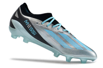 Adidas X Speedportal .1 2022 World Cup Boots FG Low-Tops Football Boots - Silver/Blue/Black