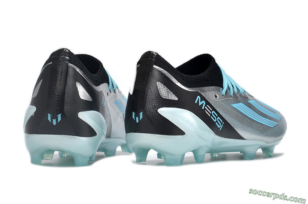Adidas X Speedportal .1 2022 World Cup Boots FG Low-Tops Football Boots - Silver/Blue/Black 6