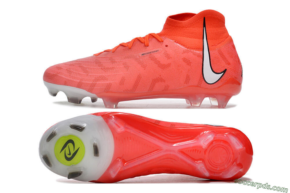 Nike Phantom Luna Elite FG High-Tops Football Boots - Pink/White/Black 0