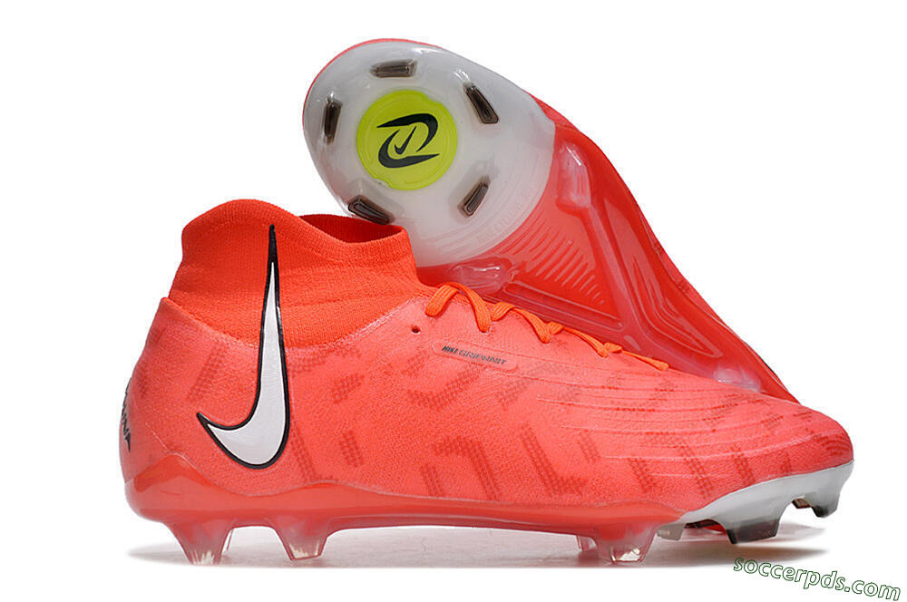 Nike Phantom Luna Elite FG High-Tops Football Boots - Pink/White/Black 1