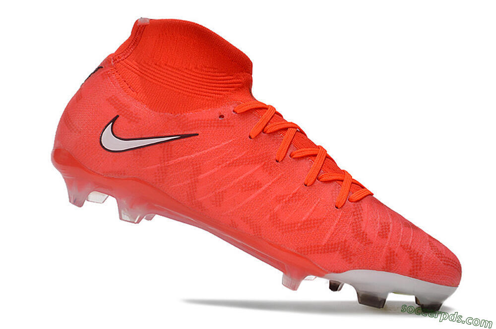 Nike Phantom Luna Elite FG High-Tops Football Boots - Pink/White/Black 4