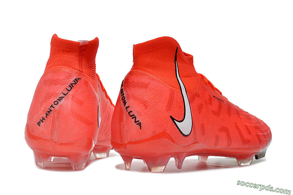 Nike Phantom Luna Elite FG High-Tops Football Boots - Pink/White/Black 6