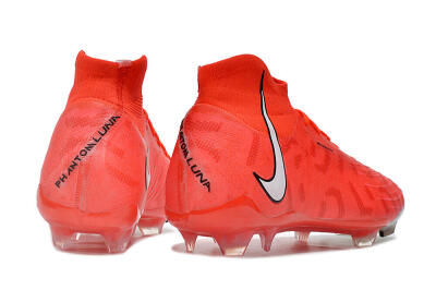 Nike Phantom Luna Elite FG High-Tops Football Boots - Pink/White/Black