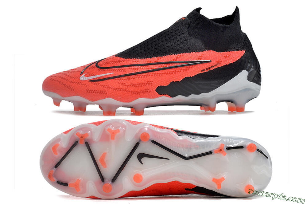 Nike Phantom GX Elite FG High-Tops Football Boots - Red/Black/White 0