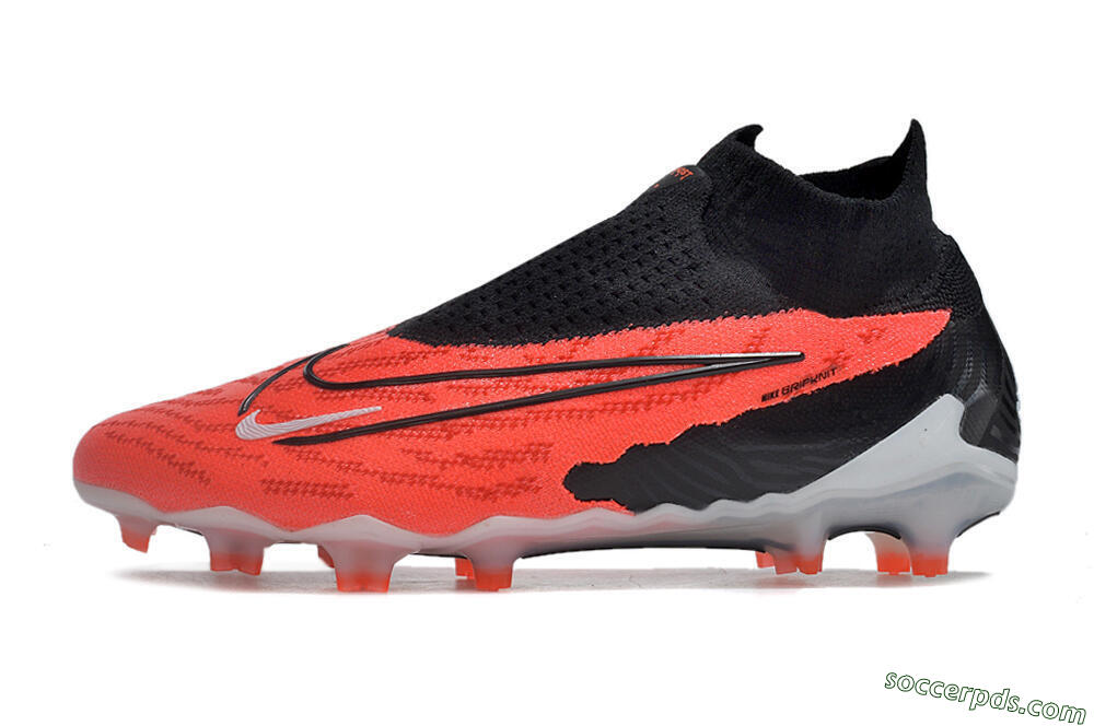 Nike Phantom GX Elite FG High-Tops Football Boots - Red/Black/White 2