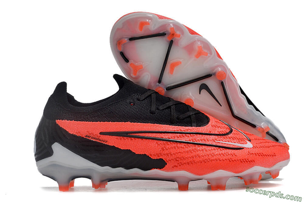 Nike Phantom GX Elite FG Low-Tops Football Boots - Red/Black/White 1