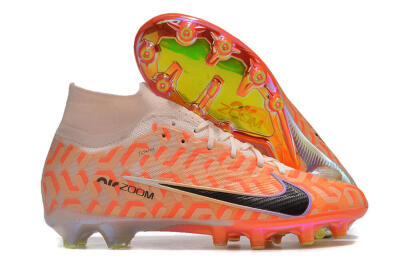 Nike Air Zoom Mercurial Superfly 9 Elite AG High-Tops Football Boots - Pink/Black/Purple