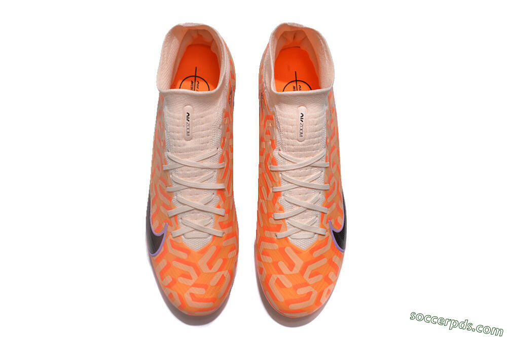 Nike Air Zoom Mercurial Superfly 9 Elite AG High-Tops Football Boots - Pink/Black/Purple 7