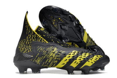 Adidas Predator Freak.1 FG High-Tops Football Boots - Black/Yellow