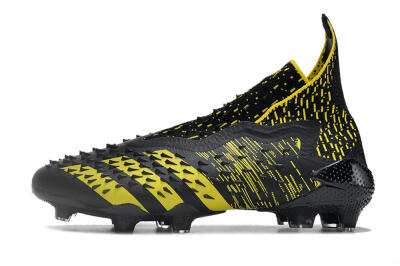 Adidas Predator Freak.1 FG High-Tops Football Boots - Black/Yellow
