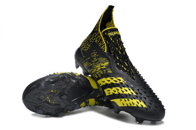 Adidas Predator Freak.1 FG High-Tops Football Boots - Black/Yellow