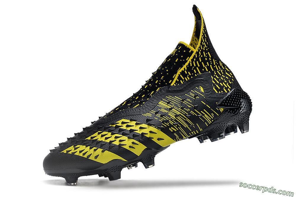 Adidas Predator Freak.1 FG High-Tops Football Boots - Black/Yellow 5