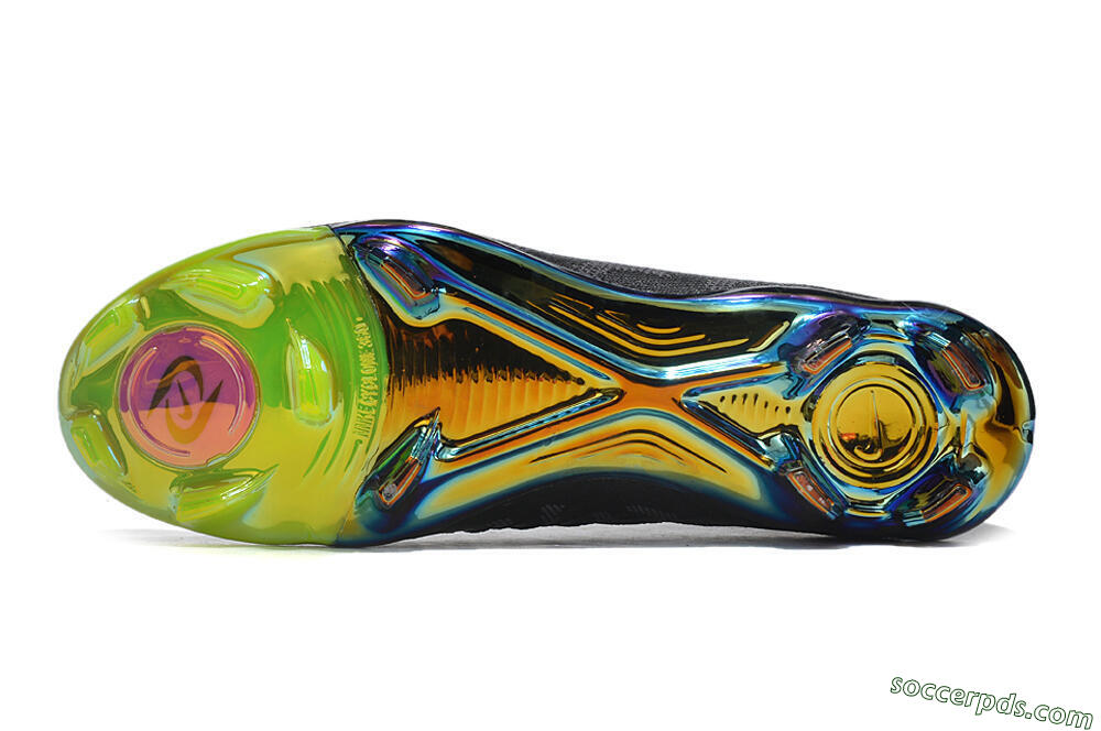 Nike Phantom Luna Elite FG High-Tops Football Boots - Black/Yellow/Pink 6