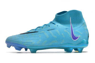 Nike Phantom Luna Elite FG High-Tops Football Boots - Blue/Purple/White