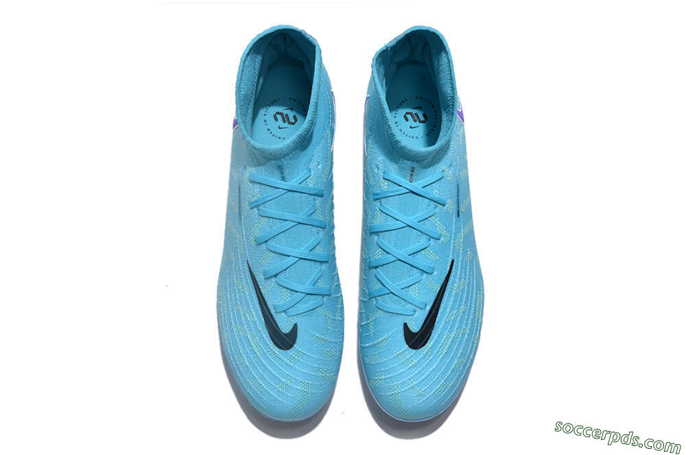 Nike Phantom Luna Elite FG High-Tops Football Boots - Blue/Purple/White 4