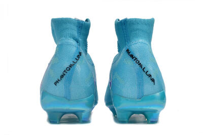 Nike Phantom Luna Elite FG High-Tops Football Boots - Blue/Purple/White