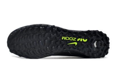 Nike Air Zoom Mercurial Vapor 15 Pro TF Low-Tops Football Shoes - Black/White/Yellow