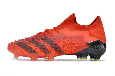 Adidas Predator Freak.1 Low FG High-Tops Football Boots - Red/Black