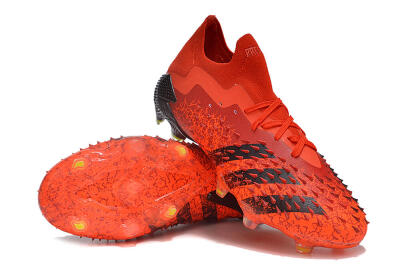 Adidas Predator Freak.1 Low FG High-Tops Football Boots - Red/Black