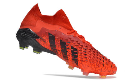 Adidas Predator Freak.1 Low FG High-Tops Football Boots - Red/Black