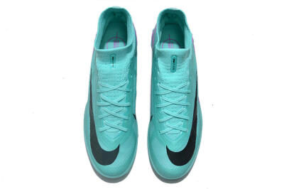 Nike Air Zoom Mercurial Superfly 9 Elite TF High-Tops Football Shoes - Blue/Black/Purple