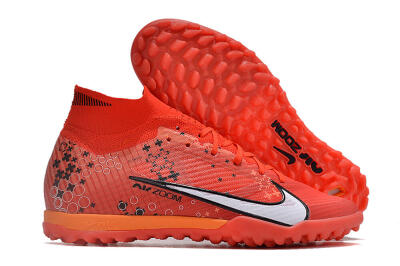Nike Air Zoom Mercurial Superfly 9 Elite TF High-Tops Football Shoes - Red/White/Black